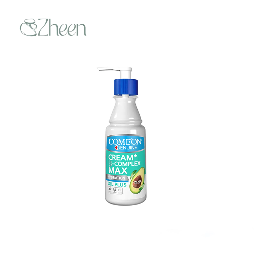 کرم مرطوب کننده کامان مدل B Complex Max مناسب پوست خشک حجم 200 میل